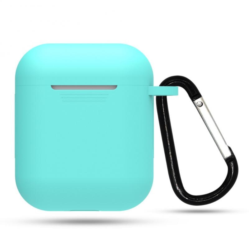 Capa Case Protetora De Silicone Para fones de ouvido AirPods 1 E 2