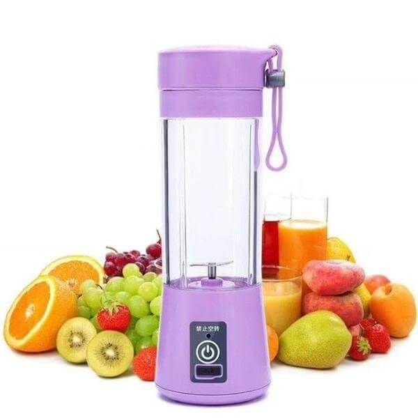 Mini Liquidificador Portátil Shake Take Juice Cup 6 Lâminas Recarregável - Oferta !