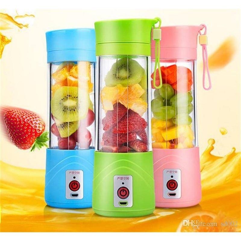 Mini Liquidificador Portátil Shake Take Juice Cup 6 Lâminas Recarregável - Oferta !