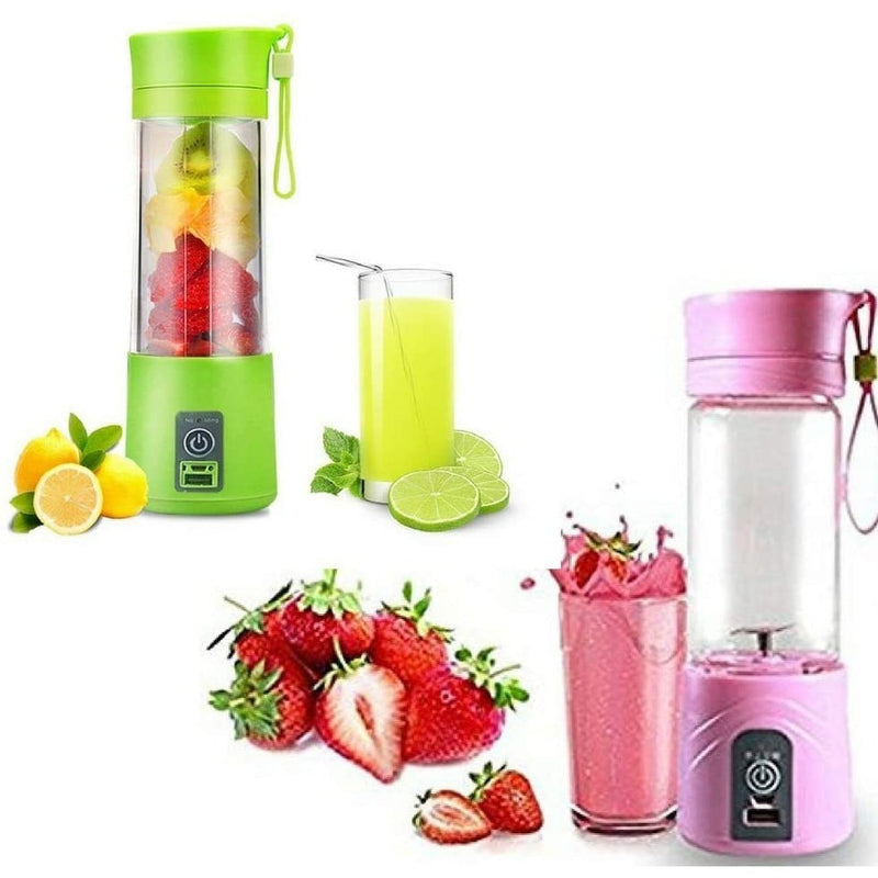 Mini Liquidificador Portátil Shake Take Juice Cup 6 Lâminas Recarregável - Oferta !